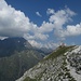 Gipfel Gargglerin mit Habicht (in Wolken)