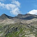 Gamsspitz, 2925 metri (sinistra) e Pizzo Centrale, 2999,3 metri.