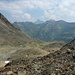 Blick in den Kessel hinunter
