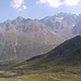 in der Mitte die leicht erreichbare Nockspitze (3006m); rechts die Weißseespitze