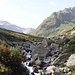 Val Curciusa. In der Mitte des Bildes rechts sieht man die Aufstiegsregion zum Val Rossa