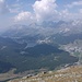 salendo verso il Munt de la Bês-cha : panoramica su Saint Moritz e Celerina