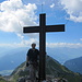 Roßkopf (2246 m), zweiter Gipfel des Klettersteigs