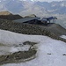 die Bergstation der neuen Seilbahn"Schermer3000", eine Mogelpackung, denn sie liegt auf 2930m...und ist glücklicherweise im Sommer nicht in Betrieb.