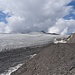 auf dem Oldesattel; Blick über den Glacier de Tsanfleuron Richtung Sommet des Diablerets