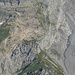 Bösbächistock Südwand Routenverlauf unterer Teil