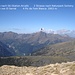 Vom Gipfel: Strasse von El Serrat, nach Naturpark Sorteny, nach Ski-Station Arcalis, Pic de la Font Blanca 2903 m