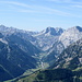 Seebergspitze 2085 m,<br />Blick nach Südwesten ins Falzthurntal