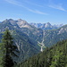 Blick vom Pasillsattel auf das Gerntal im Südwesten