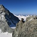 Rückblick vom Gipfel auf das letzte, fast horizontale Gratstück...<br />Foto CJ