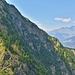 Blick zum Mont Velan während des Aufstieges