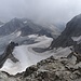 Rück- und Ausblick auf die Gletscherpassage