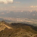 Blick von der Sonnenspitze hinunter nach Innsbruck