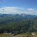 Das schöne Lechquellengebirge im Süden, allem voran die wuchtige Braunarlspitze
