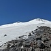 auf ca. 4300m; Blick hinauf zu den Gipfeln