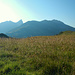 Die Roggspitze im Gegenlicht
