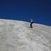 im Aufstieg zum Oberaarhorn, kurz vorm Gipfel