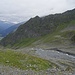 Am Steig, vor der Querung des großen Gletscherbaches.