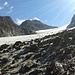 Den Klostertaler Gletscher hinauf zur Rotfluh Lücke