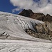 Silvrettahorn mit der Steilflanke des Gletschers