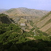 Garni - Ausblick aus der Nähe des Tempels über das Azat-Tal.