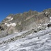 Wechselpause am Gletscherbeginn auch bei den drei deutschen Berggängern