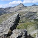 Blick über die oberen Weiden der Alp de Confin, mit I Rodond
