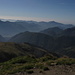 Il monte Tremezzo e Calbiga a sinistra,il Sasso Gordona e il monte Generoso al centro della foto,cima Fiorina a destra