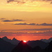 Sonnenaufgang auf dem Nebelhorn