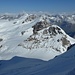 Pollux, Breithorn und das Matterhorn mit Wolke