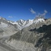 toller Gipfelblick hinüber zum Aletschhorn, unten der Oberaletschgletscher