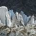 bizarre Formationen auf dem Rottalgletscher
