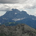 Il Monte Civetta con il caratteristico Ghiacciaio pensile detto "Giazzèr"