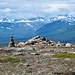 Blick in die Gipfelwelt des Tarradalen