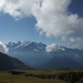 Aufstieg zum Colonney. Mont Blanc.