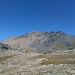 der Mont Tout Blanc in der Mitte,Anstieg von links über den langen mäßig steilen SW-Hang