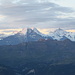 am Morgen bei Sonnenaufgang - Eiger, Mönch und Jungfrau