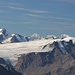 Blickrichtung Ortler, davor die Weißseespitze mit Nordwand, die es wohl nicht mehr lange gibt