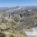 Blick zum Piz Kesch, rechts hinten die Wildspitze und Weisskugel