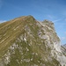 die beiden Gipfel der Schneck mit dem steilen - aber einfachen Schlussansteig an der grasigen Gratkante