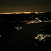 Lago Maggiore at night: Luino and the light pollution from Milano