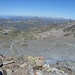 Blick vom Gipfel der Haagspitze über das durchwanderte Bieltal zu den Verwallbergen