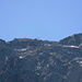 The cross on Gridone as seen from Valle Bordei