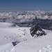 Klein Matterhorn und Aussicht nach Italien