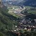 Südportal des Gotthard-Basistunnels in Sicht...