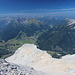 Schneefernerkopf - Ausblick nahe des Gipfels in etwa westliche/südwestliche Richtung.