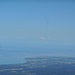 Zoom zu Mount Baker (vergletscherter Vulkan, Kaskadenkette).