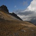 Steiniger Aufstieg durch den Tieberg auf den Tierbergsattel 2654m