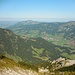 Blick vom Breitenberg ins Hindelanger Tal