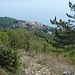 Der kleine Ort Brsec an der Ostküste Istriens